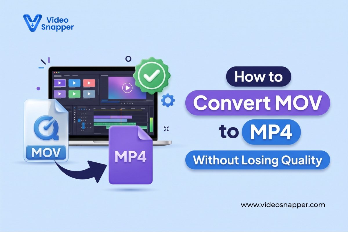 How to Convert MOV to MP4 Without Losing Quality