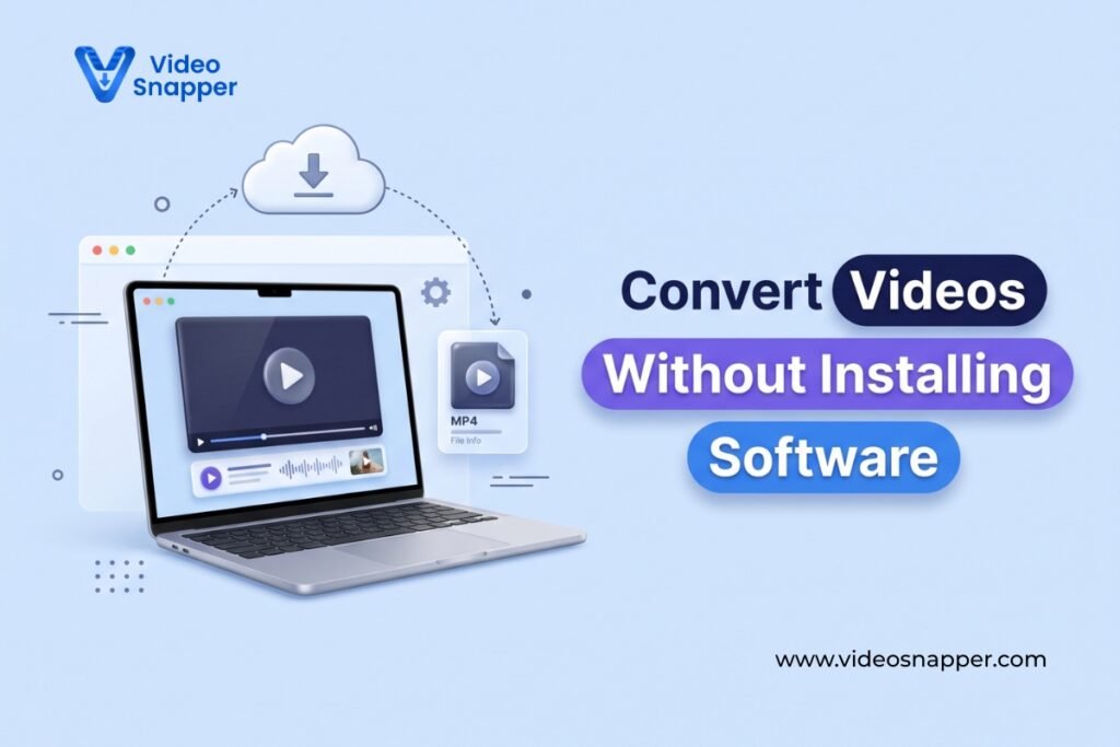 How to Convert Videos Without Installing Software