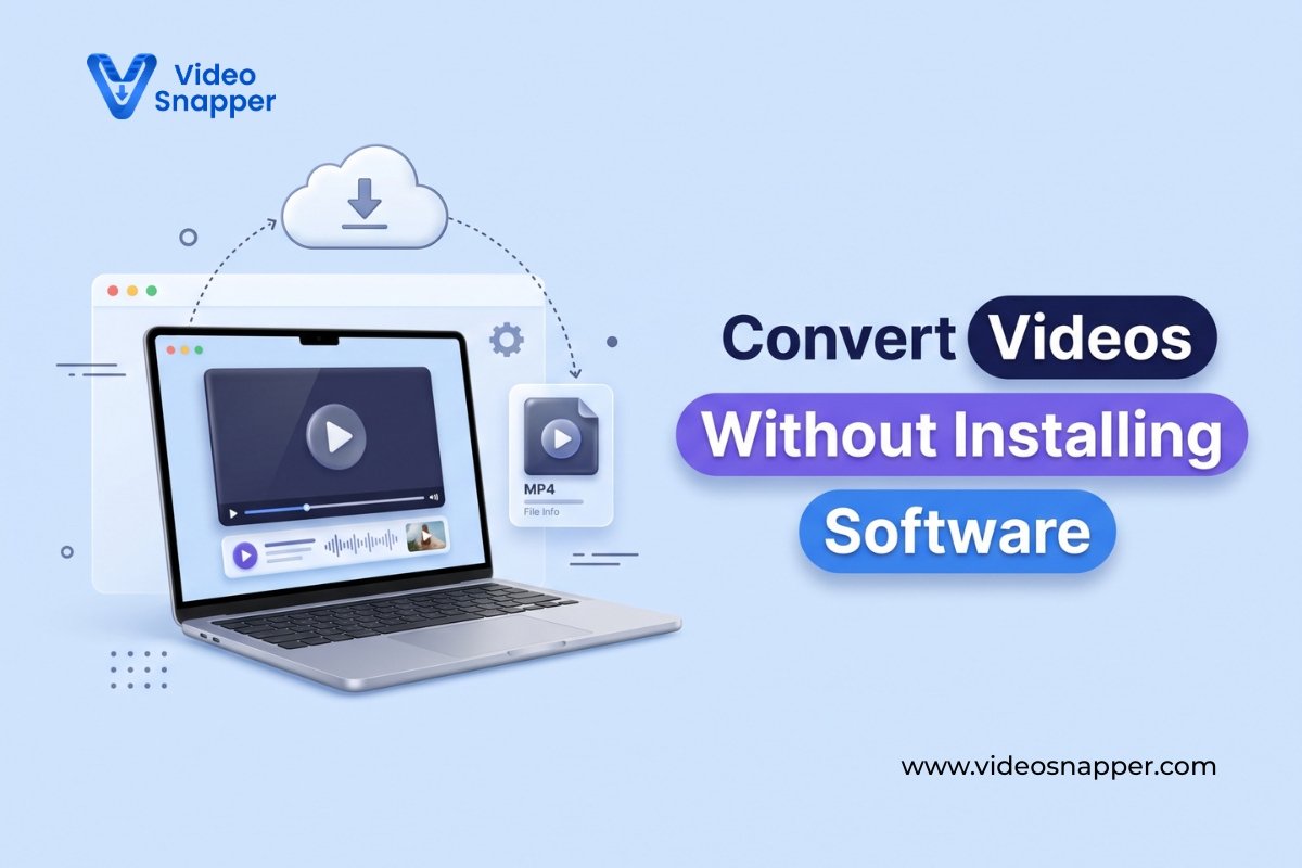 How to Convert Videos Without Installing Software